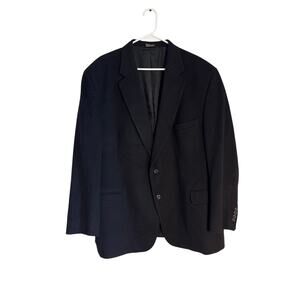 Jos. A. Bank Men’s 100% Cashmere Blazer – Black Sport Coat – Size 50 Regular